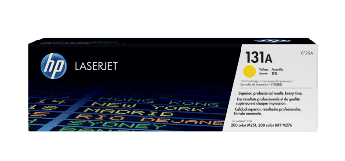 HP LASERJET YELLOW TONER 131A CF212A