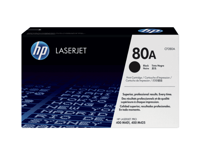 HP TONER 80A