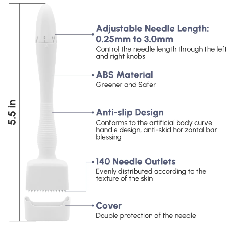 DRS, Adjustable Microneedling Derma Stamp