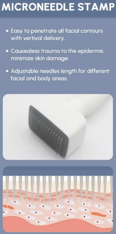 DRS, Adjustable Microneedling Derma Stamp