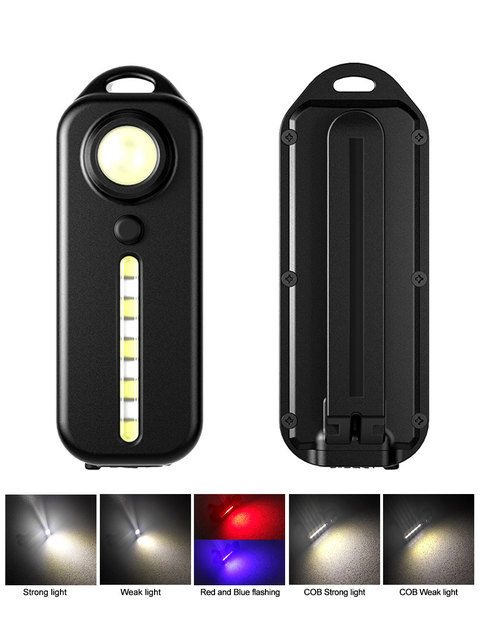 LED Tail Light with Shoulder Clip