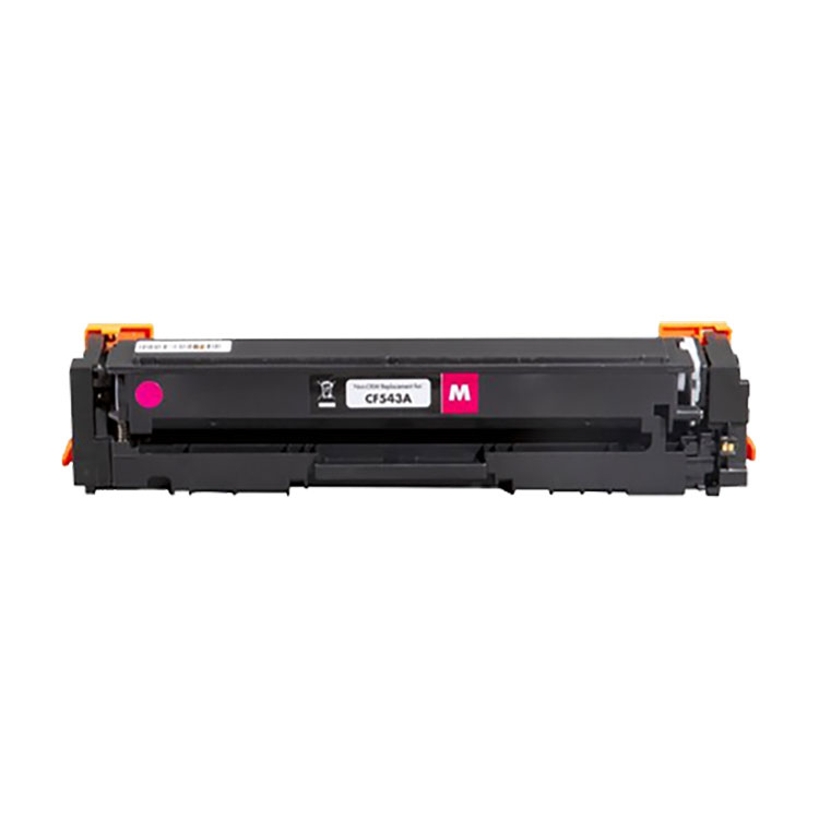 حبر ملائم للاتش بي CF540A,CF541A,CF542A,CF543A عبوة حبر بودرة احمر