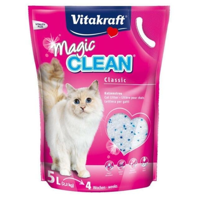 Vitakraft Magic Clean Pearl Cat Litter 5ltr 2300g