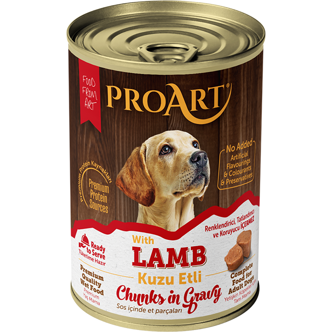 Pro Art Dog Wet Food Pate and Chunks 24 pcs