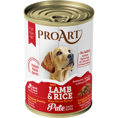 Pro Art Dog Wet Food Pate and Chunks 24 pcs