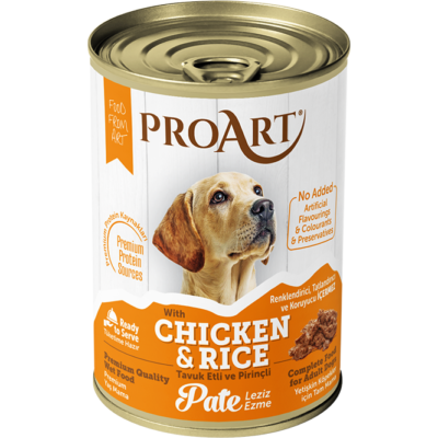 Pro Art Dog Wet Food Pate and Chunks 24 pcs