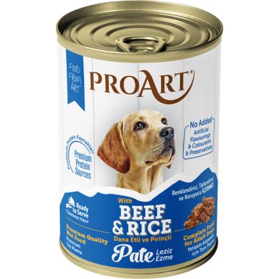 Pro Art Dog Wet Food Pate and Chunks 24 pcs