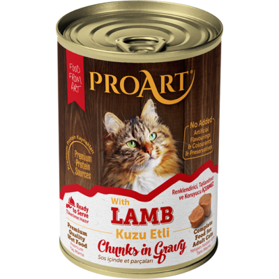 Pro Art Cat Wet Food Pate and Chunks offer 24 pcs