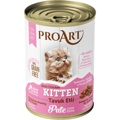 Pro Art Cat Wet Food Pate and Chunks offer 24 pcs