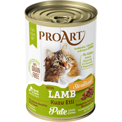 Pro Art Cat Wet Food Pate and Chunks offer 24 pcs