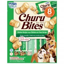 INABA Dog Churu Bites 8Pack 96g Chicken Tuna