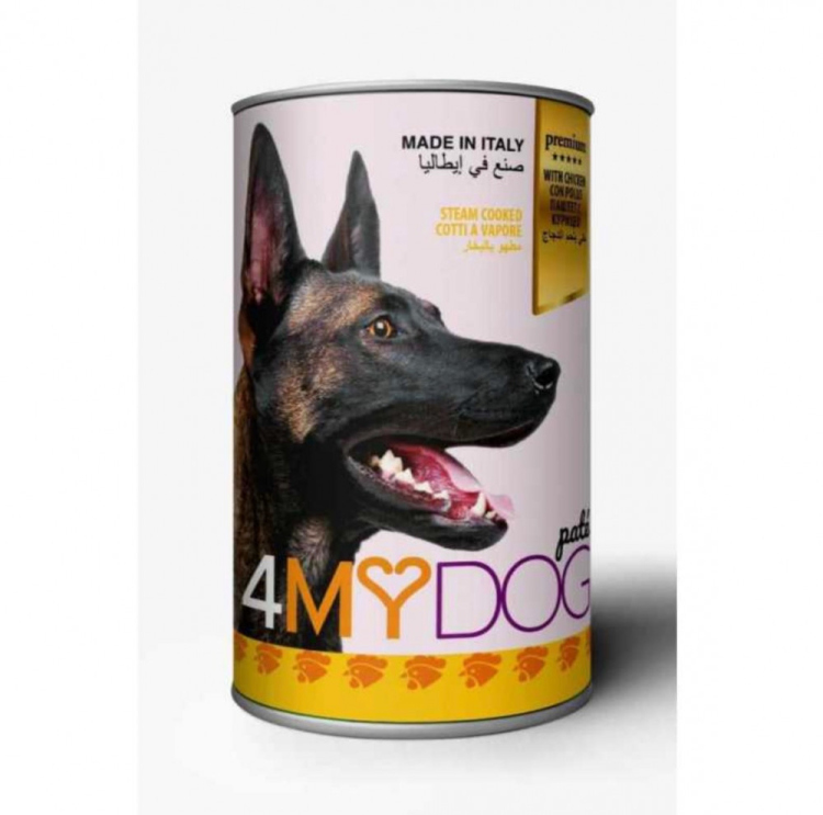 4MYDOG WITH CHICKEN 1250G