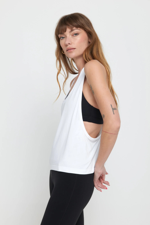 Spiritual Gangster Alex Seamless Racer Tank