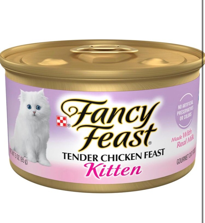 fancy feast kitten tender chicken classic pate