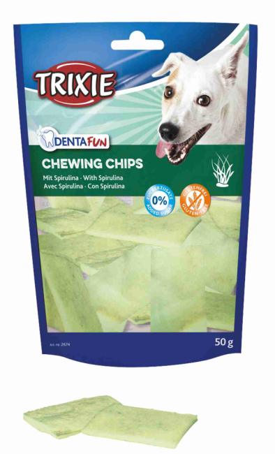 Denta Fun Spirulina Chewing Chips