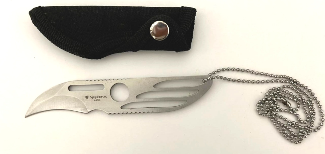Spyderco neck knife