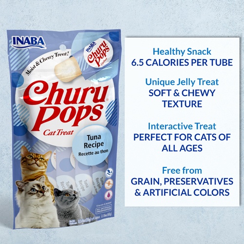 Churu Pops، مكافآت كريمية، بنكهة التونا 