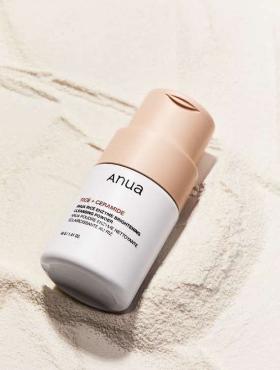 Anua, Rice Enzyme Brightening Cleansing Powder