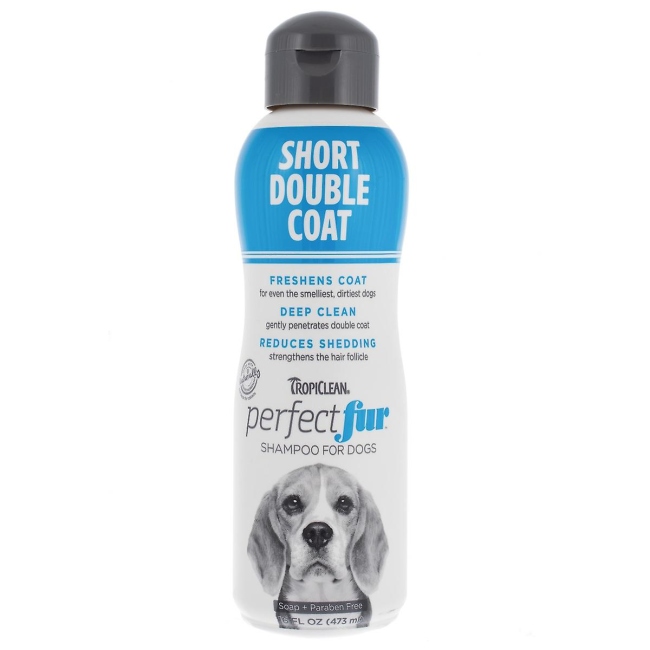 Tropclean Short Double Coat Shampoo For Dogs