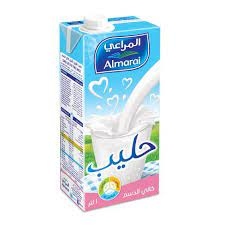 حليب المراعي خالى الدسم 1لتر 
