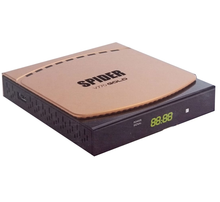 رسيفر سبايدر V770 GOLD
