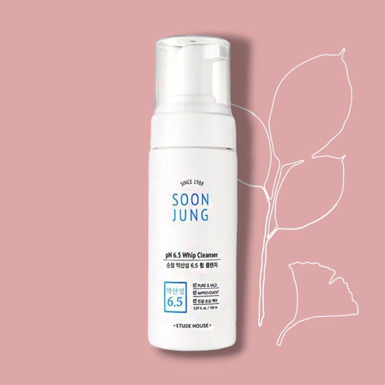 ETUDE HOUSE whip cleanser soon Jung غسول رغوي كريمي