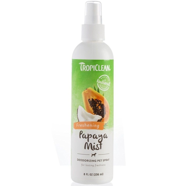 Tropiclean Deodorizing Pet Spray With Papaya Mist