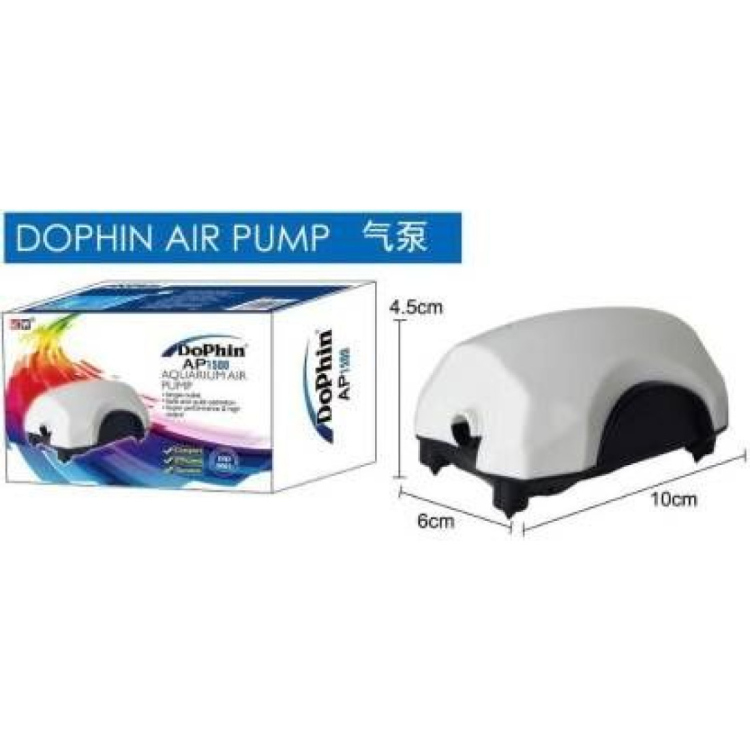 Dophin Aquarium Air Pump Imported - AP1500