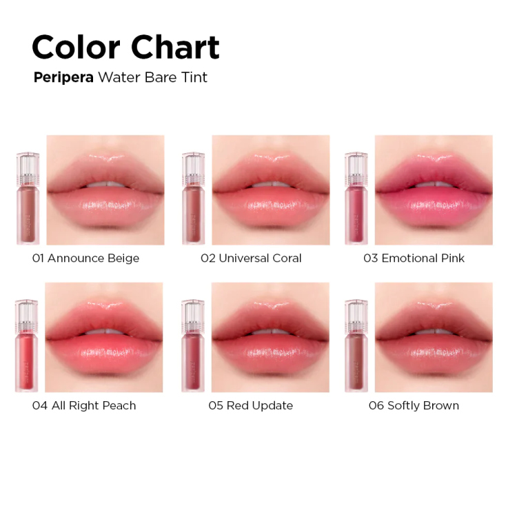 Peripera, Water Bare Tint