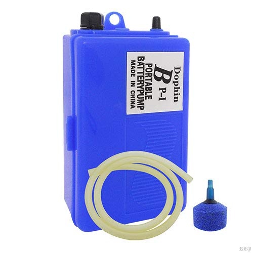 AQUALYF PETS DoPhin Portable Battery Air Pump Motor, BP1, Best Backup air Pump Motor