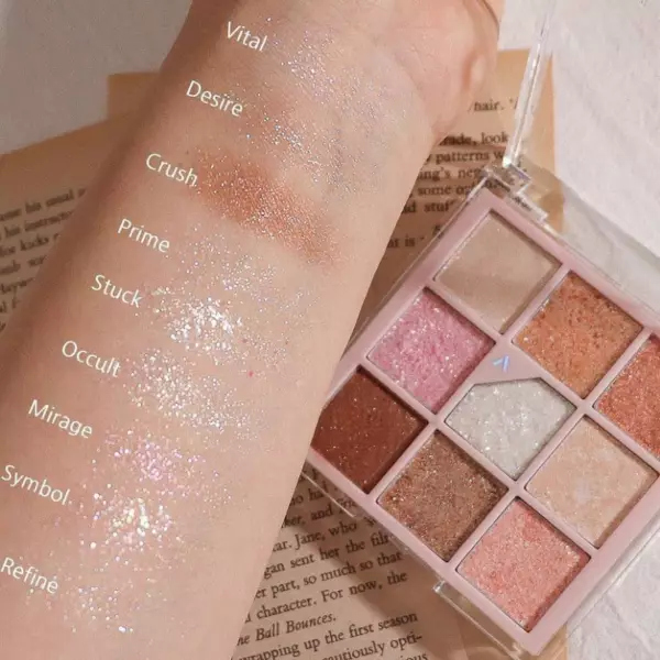 UNLEASHIA , Glitterpedia Eye Palette - N°1 All Of Glitter