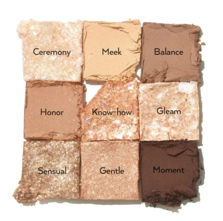 UNLEASHIA , Glitterpedia Eye Palette - N°2 All Of Brown