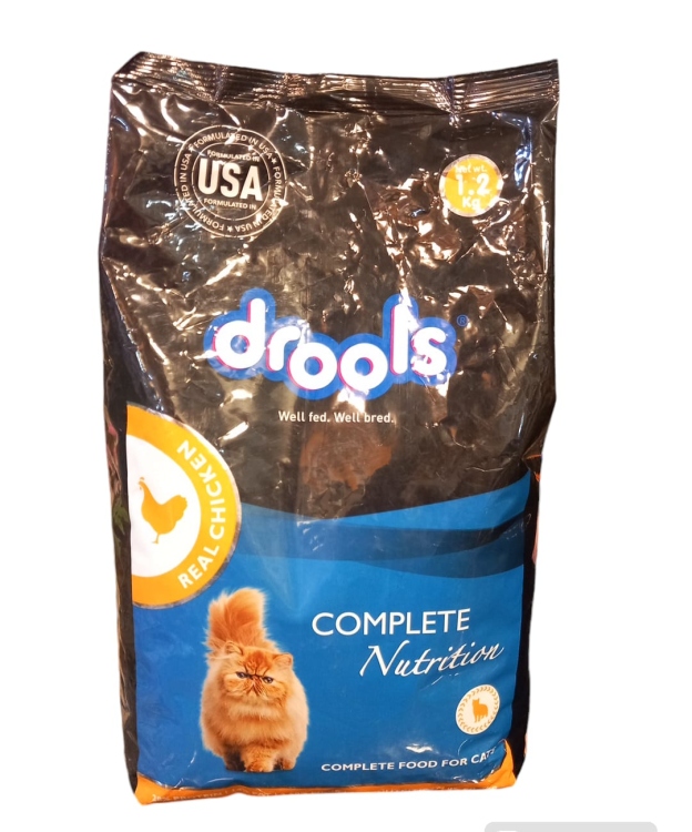 drools adult  dry food with  chicken flavor