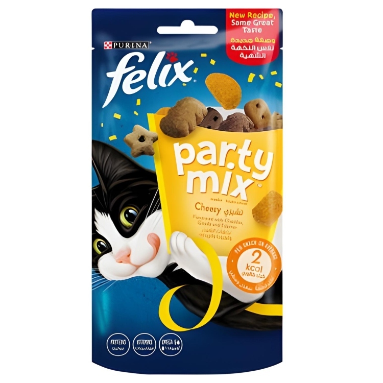 مكافآت القطط من FELIX® Party تشيزي Mix