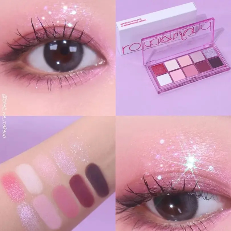 Romand, Better Than Palette The Secret Garden - 07 Berry Fuchsia Garden روماند، ايشدو