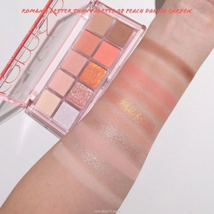 Romand, Better Than Palette The Secret Garden - 08 Peach Dahlia Garden روماند، ايشدو