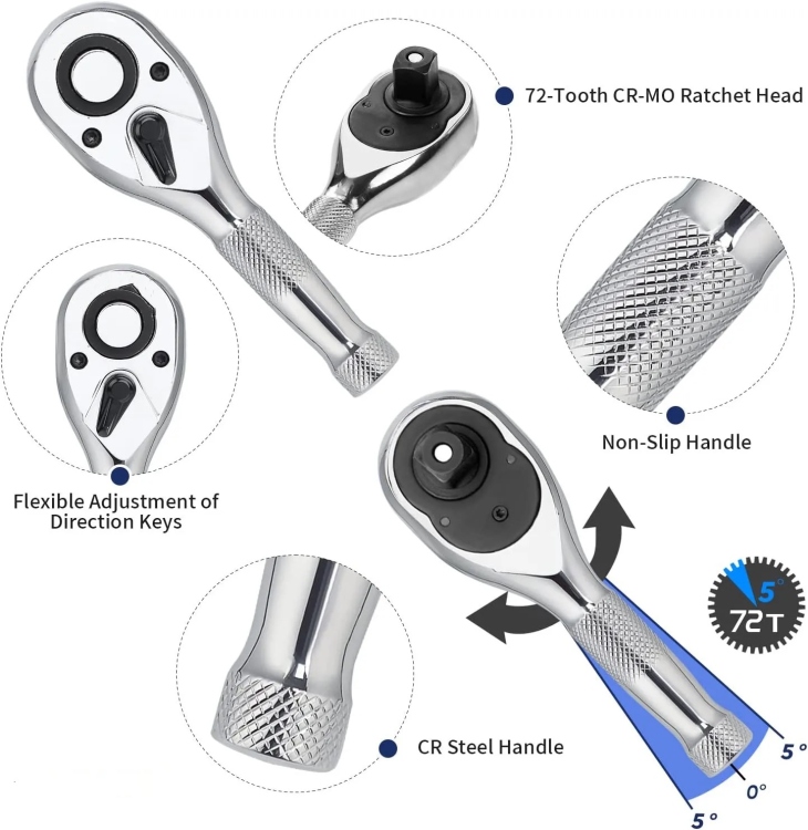 طقطيقة بكسات 1/2" قزم
