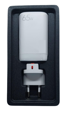 شاحن موبايل 65 واط USB 1،Type-C 2