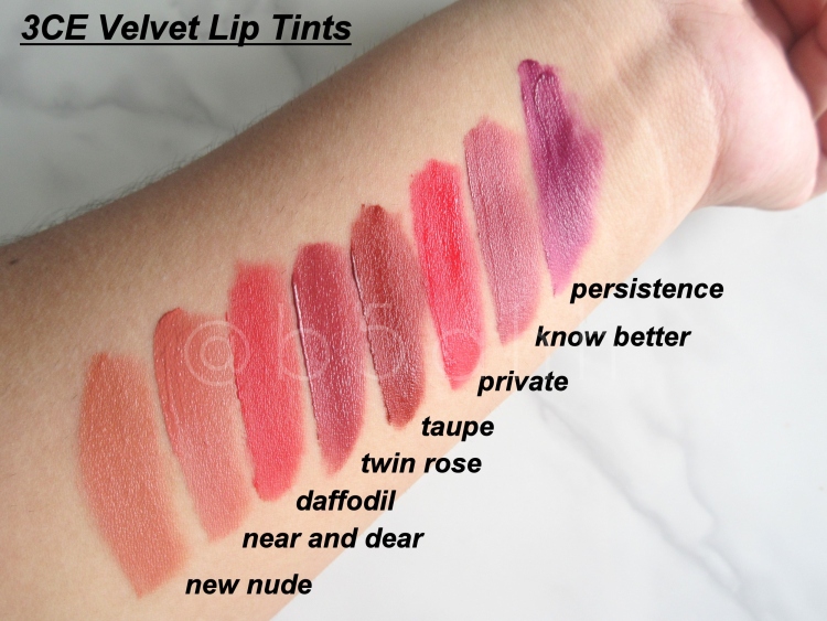 3CE, Velvet Lip Tint