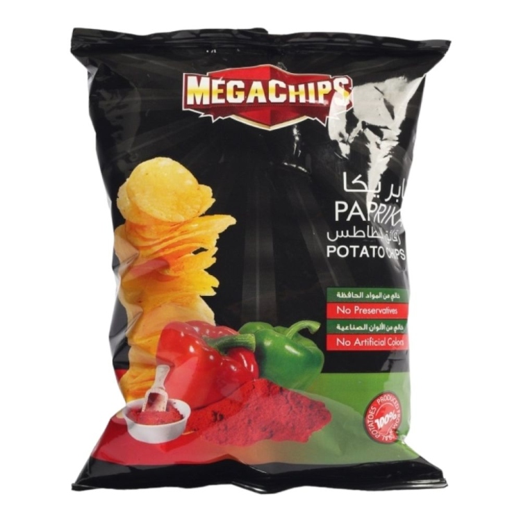 ميجا شيبس بابريكا 35 غم