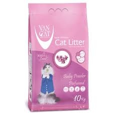 van cat baby powder