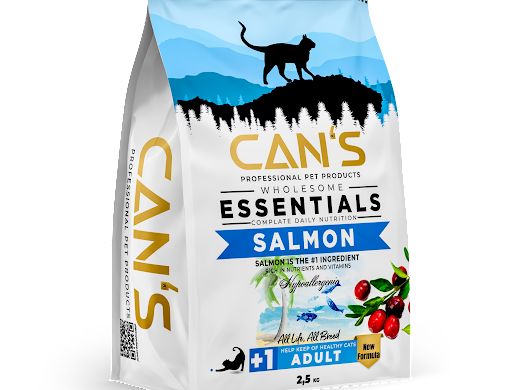 CAN'S DRY FOOD SALMON 2.500 kg