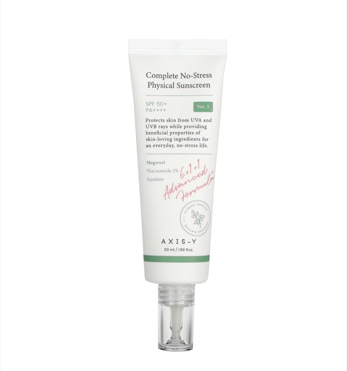 Axis Y - Complete No-Stress Physical Sunscreen