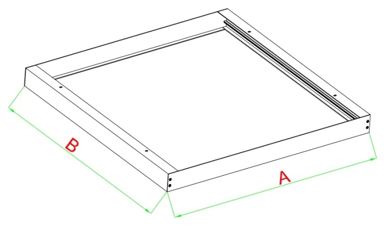 إيطار تحويل سبوت ليد 60*60 ( خارجي ) 