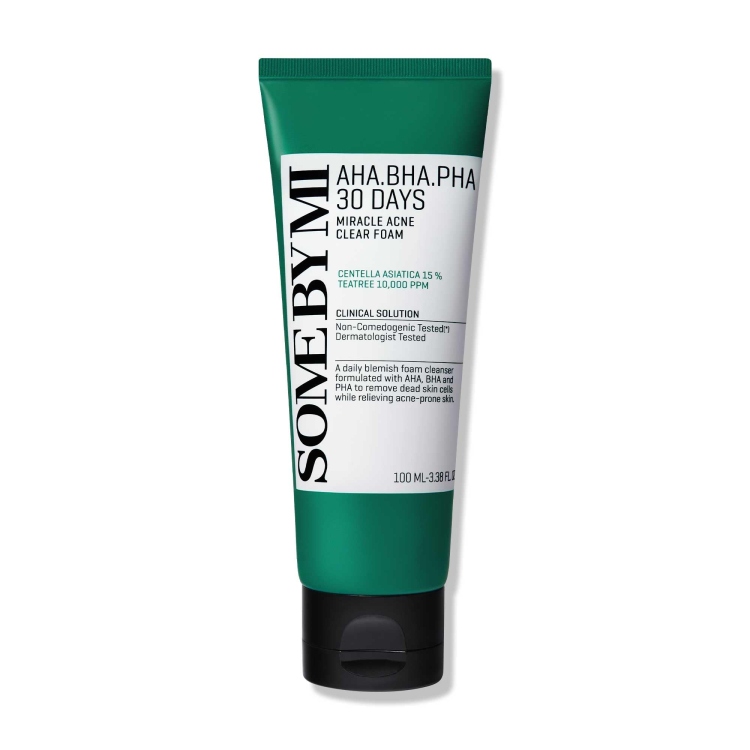 Some by mi acne foam cleanser غسول المعجزة لعلاج حب الشباب