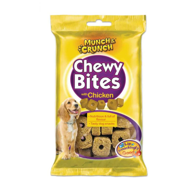 munch&crunch chewy bites with chicken