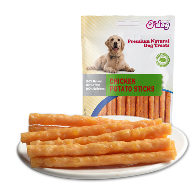 O'dog chicken potato sticks 