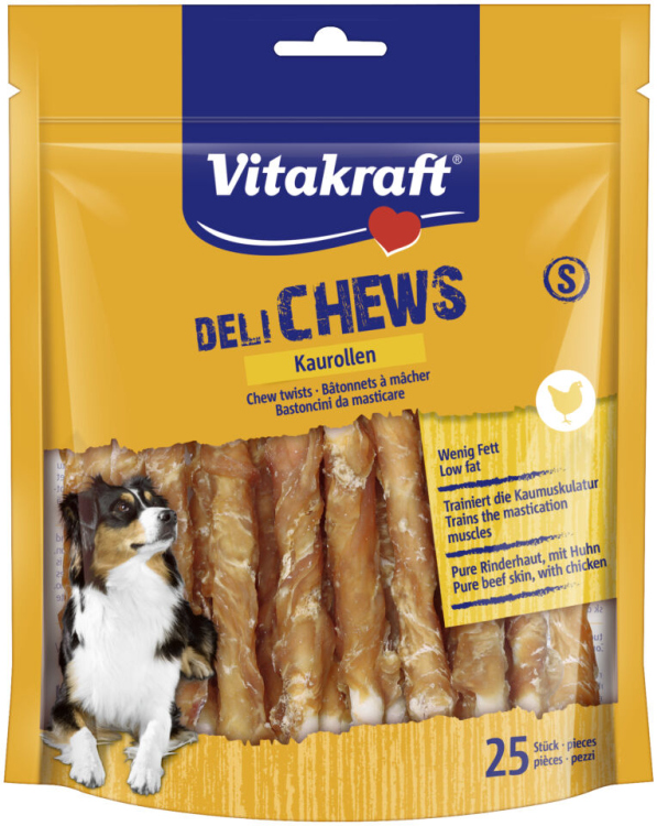 vitakraft deli chews 25 pieces