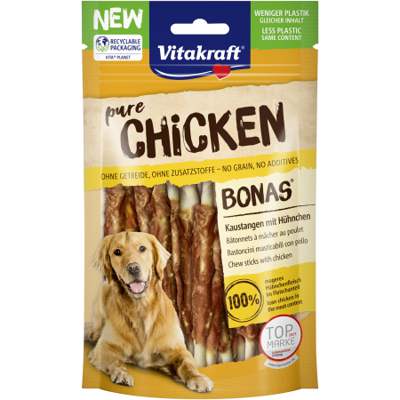 Vitakraft Dog Treat Pure Chicken Bonas 80g