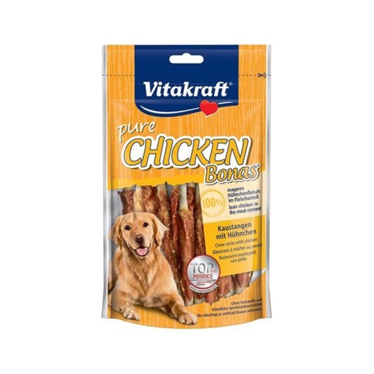 Vitakraft Dog Treat Pure Chicken Bonas 80g